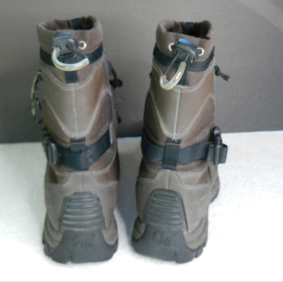 Sorel Boots Mens Size 10 Conquest Leather Winter Waterproof Brown - Picture 11 of 11